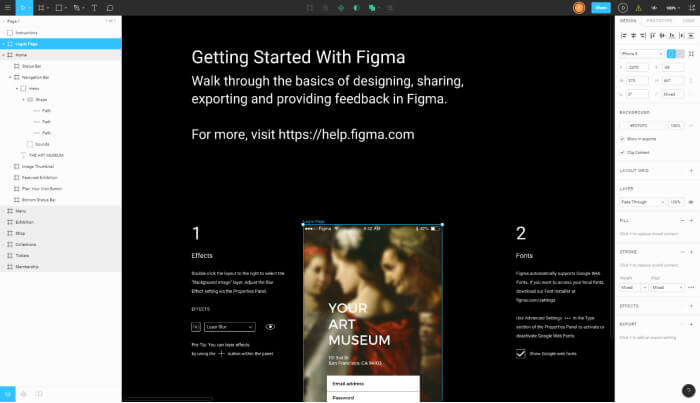 Ontwerpen vanuit je browser met Figma
